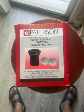 Paterson Super System 4 Universal Developing Tank with 2 Reels PTP115
